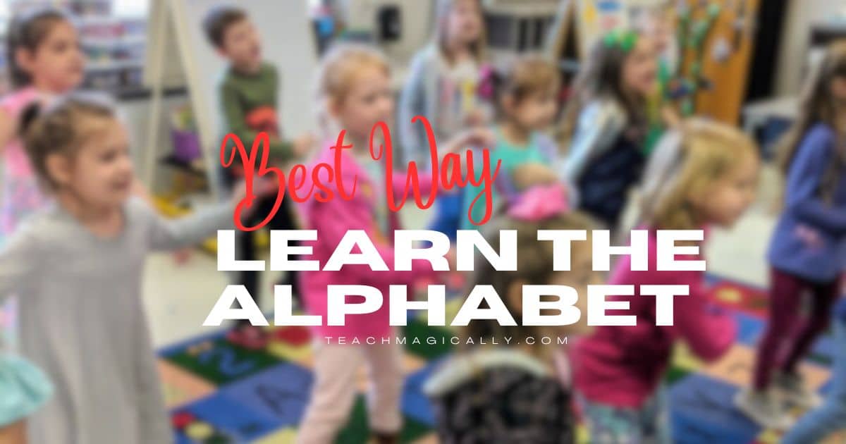 best way to learn the alphabet teach magically
