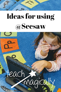Pin post Teach Magically Ideas for Seesaw