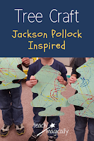 Read more about the article Christmas Tree Art Inspired by Jackson Pollock