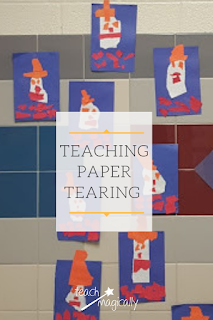 Humpty Dumpty Paper Tearing Display Teach Magically
