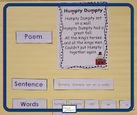 phonological awareness anchor chart humpty dumpty Teach Magically