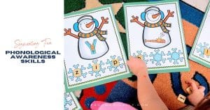 Segmenting Snowman for phonological awareness Teach Magically