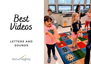 Videos to teach Letters and Sounds in Kindergarten