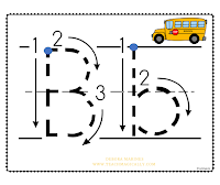 Teach Magically Helping Beginning Readers B Bus Picture