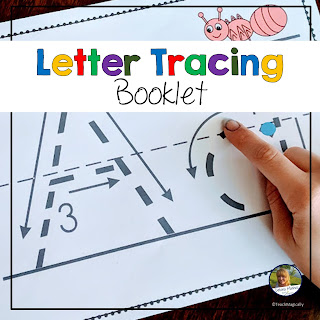 Alphabet Tracing Booklet Teach Magically