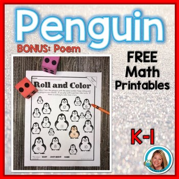 free penguin math activity