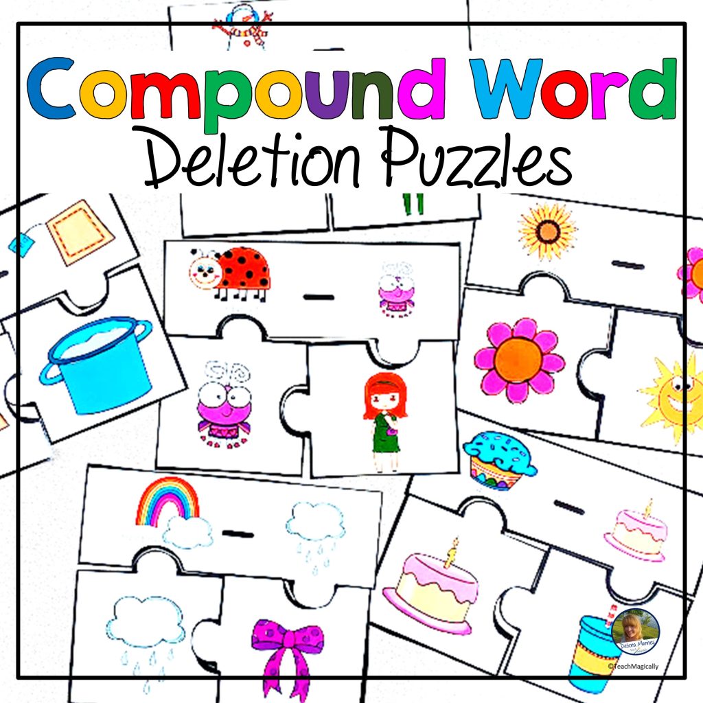 Compound Word Deletion Puzzles teach Magically